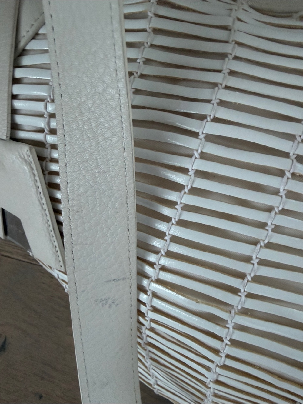 Akris White Woven Shoulder Bag - Picture 4 of 16